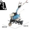 agt 6500 motobineuse à essence honda gp200 de 196 cm3 vitesses 2 +1 arrière agt 6500 motobineuse à essence honda gp200 de 196 cm3 vitesses 2 +1 arrière