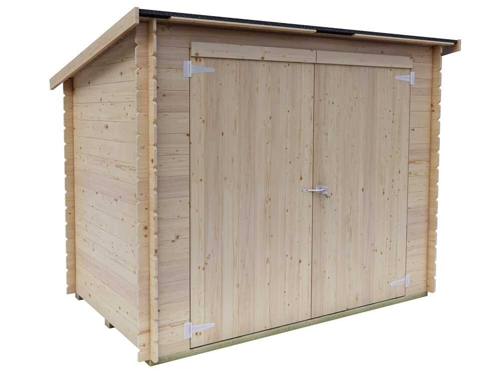 alce eureka 218x130 abri de jardin en bois toit à une pente 218x130x167 cm alce eureka 218x130 abri de jardin en bois toit à une pente 218x130x167 cm
