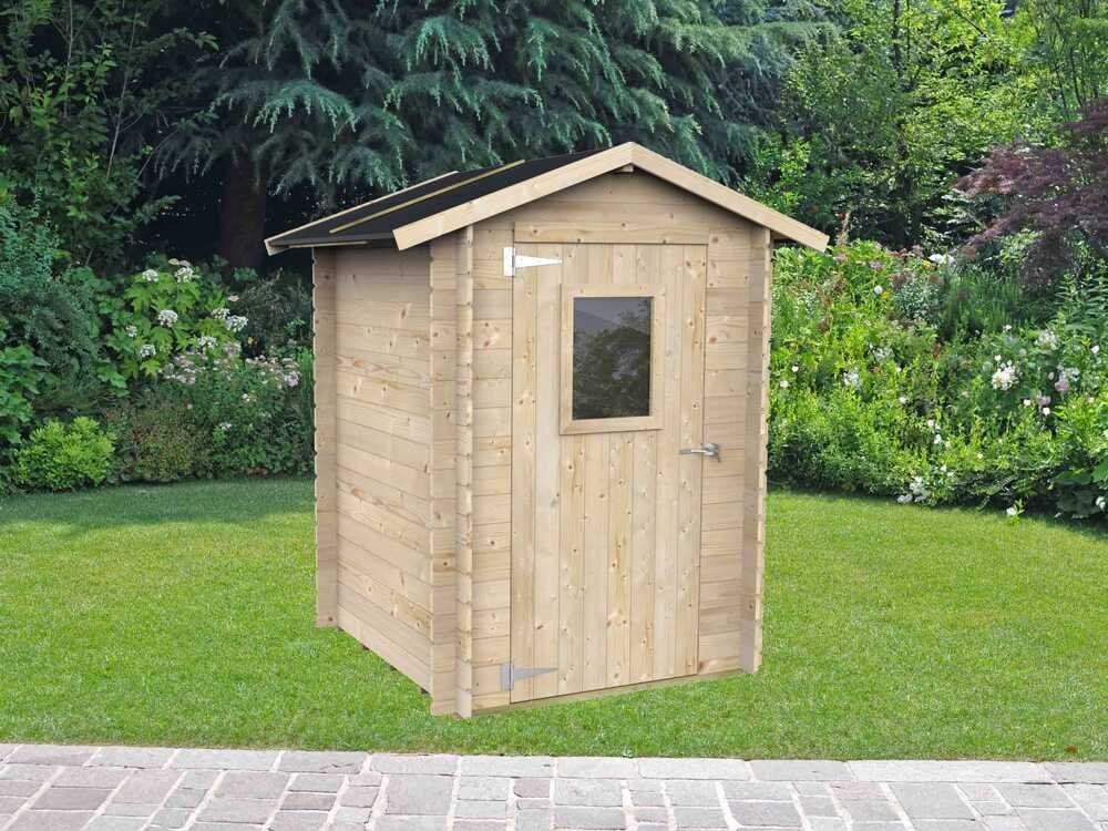 alce hobby 146x146 abri de jardin en bois avec fenêtre à l'avant 146x146x204 cm - Machines territoires alce hobby 146x146 abri de jardin en bois avec fenêtre à l'avant 146x146x204 cm