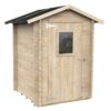 alce hobby 146x146 abri de jardin en bois avec fenêtre à l'avant 146x146x204 cm - Machines territoires alce hobby 146x146 abri de jardin en bois avec fenêtre à l'avant 146x146x204 cm