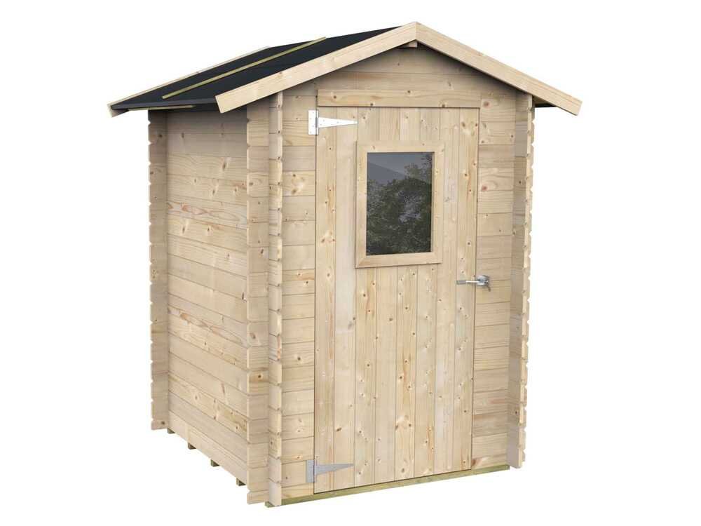 alce hobby 146x146 abri de jardin en bois avec fenêtre à l'avant 146x146x204 cm - Machines territoires alce hobby 146x146 abri de jardin en bois avec fenêtre à l'avant 146x146x204 cm