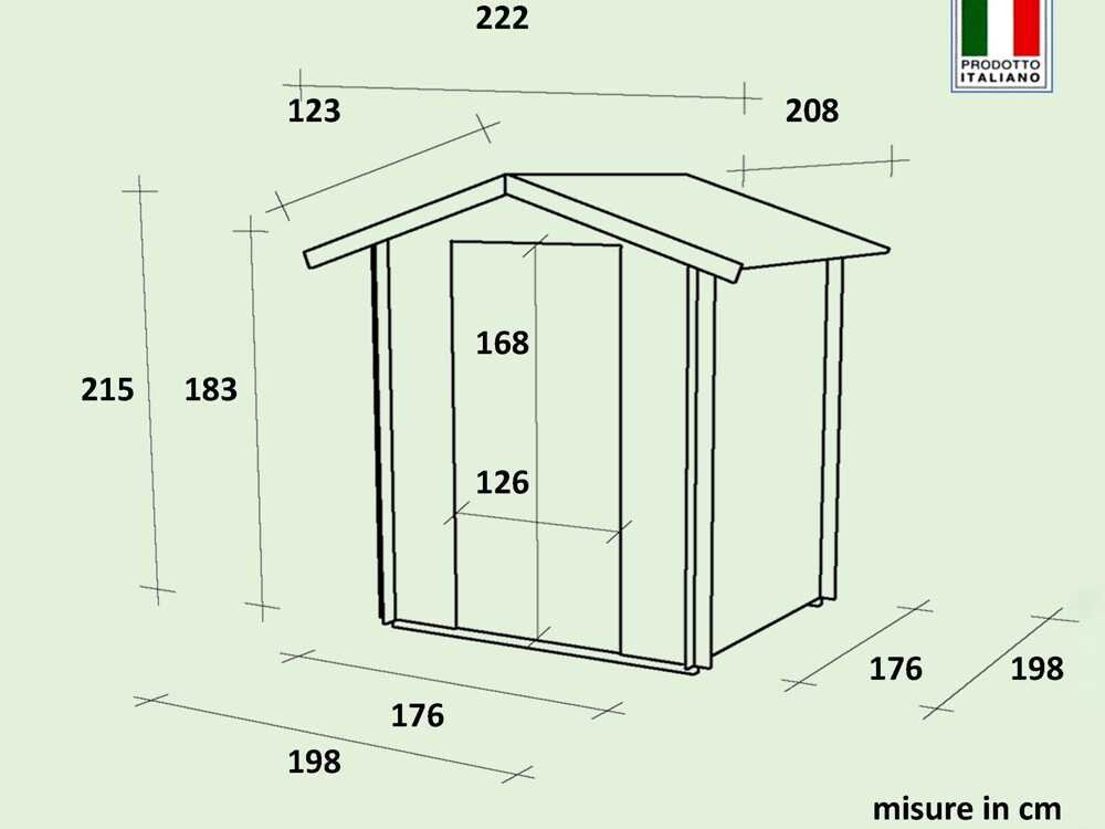 alce roby 198x198 abri de jardin en bois avec fenêtres et porte à double battant 198x198x215 cm alce roby 198x198 abri de jardin en bois avec fenêtres et porte à double battant 198x198x215 cm