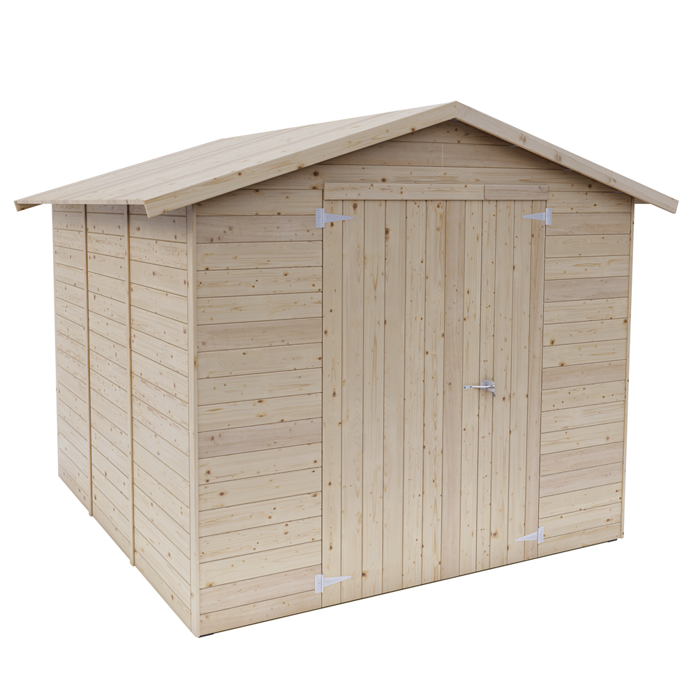 alce stefy 238x245 abri de jardin en bois 238x245x220 cm alce stefy 238x245 abri de jardin en bois 238x245x220 cm