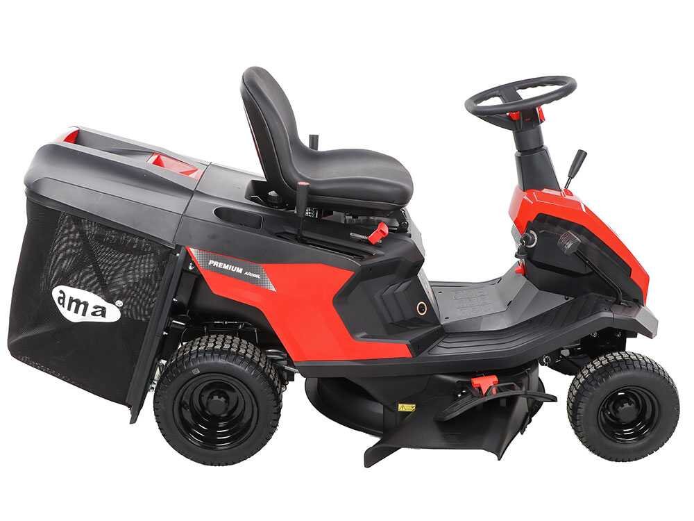 ama ar566l tondeuse rider autoportée moteur 224 cm3 démarrage électrique
