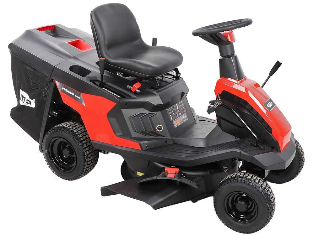 ama ar566l tondeuse rider autoportée moteur 224 cm3 démarrage électrique