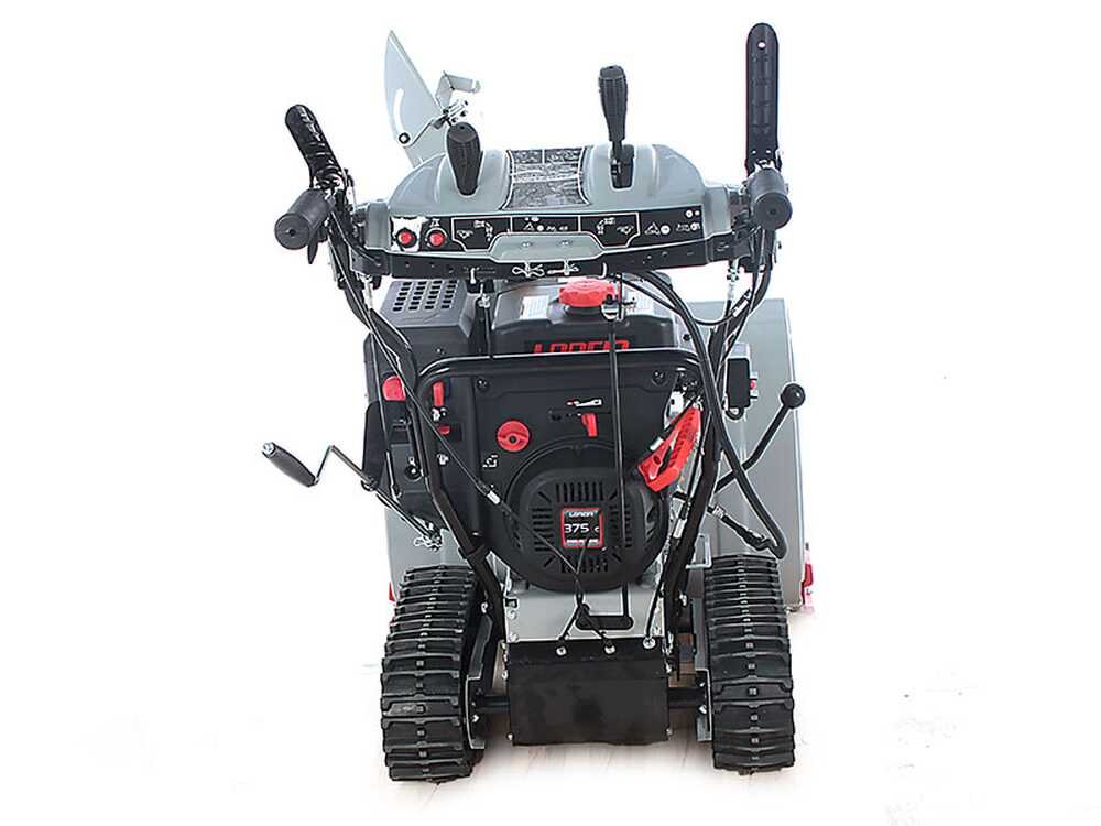 ama nps 1370c fraise à neige thermique à chenilles loncin lc185fds