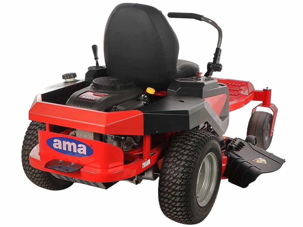 ama z turn ztr107h tracteur autoporté professionnel à rayon de braquage zéro Éjection latérale moteur 546 cm3