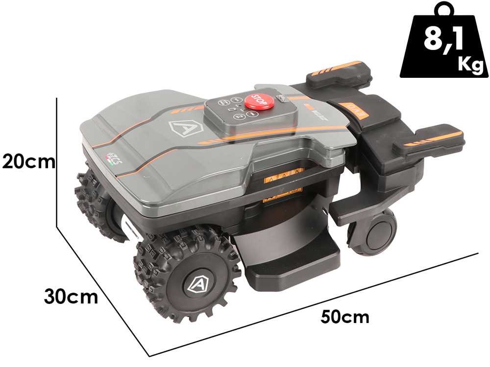 ambrogio zeta r evo robot tondeuse sans fil périphérique - Machines territoires ambrogio zeta r evo robot tondeuse sans fil périphérique