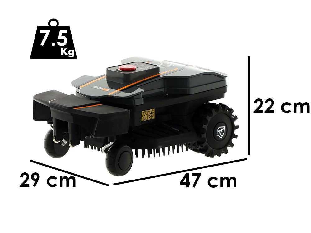 ambrogio zeta r robot tondeuse avec base de chargement smart system sans fil périphérique - Machines territoires ambrogio zeta r robot tondeuse avec base de chargement smart system sans fil périphérique