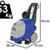 annovi & reverberi 4590 nettoyeur haute pression à eau chaude 160 bar 500 l/h