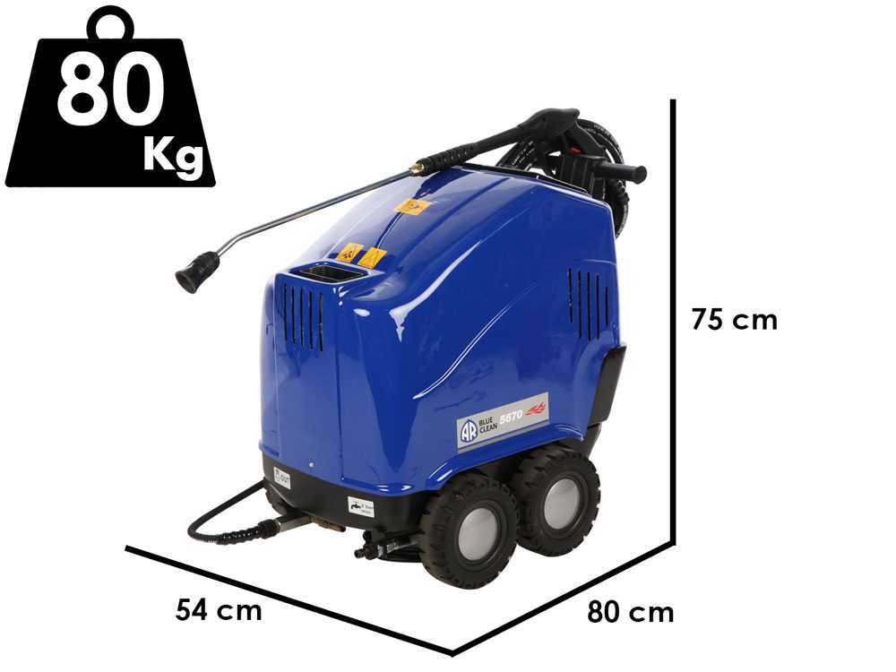 annovi & reverberi 5670 nettoyeur haute pression eau chaude 160 bar 500 l/h - Machines territoires annovi & reverberi 5670 nettoyeur haute pression eau chaude 160 bar 500 l/h