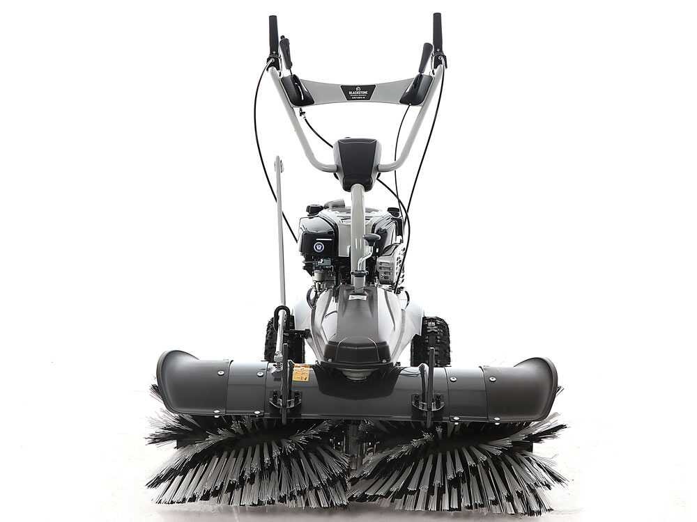 balayeuse thermique blackstone gs100v k largeur de travail 100 cm moteur briggs&stratton