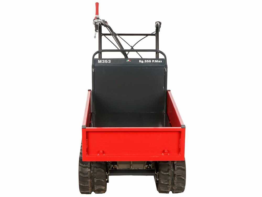 benassi m353h brouette à moteur extensible sur chenilles capacité 350 kg