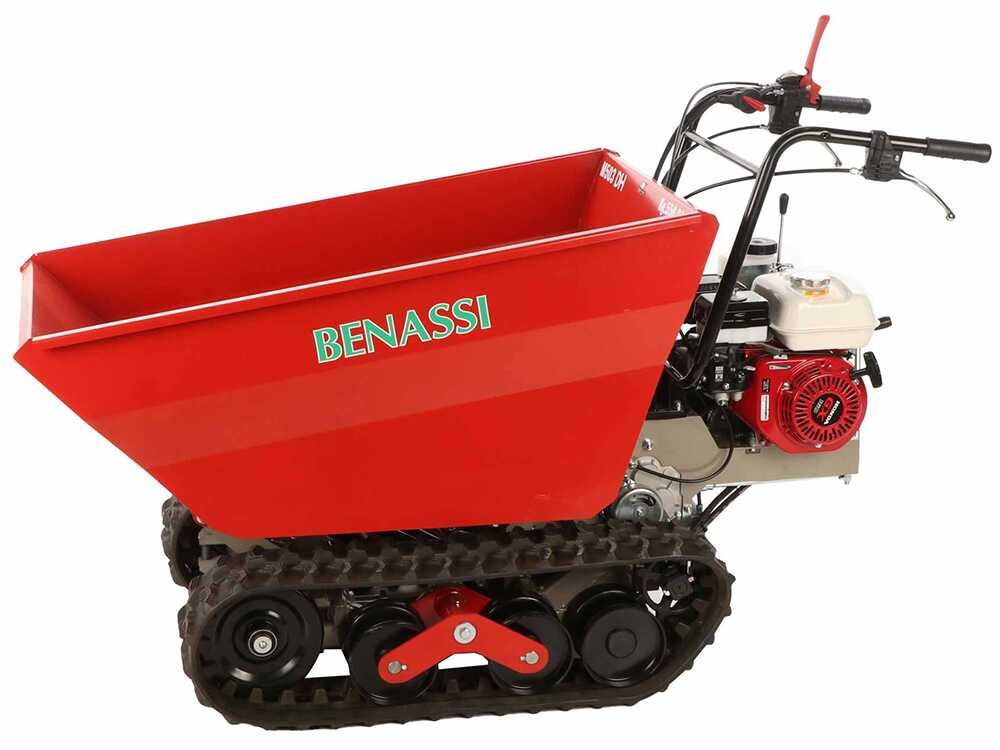 benassi m503dh brouette à chenilles benne dumper hydraulique capacité 550 kg - Machines territoires benassi m503dh brouette à chenilles benne dumper hydraulique capacité 550 kg