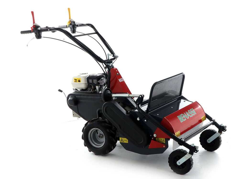 benassi t603 tondeuse débroussailleuse professionnelle à couteaux honda gx200