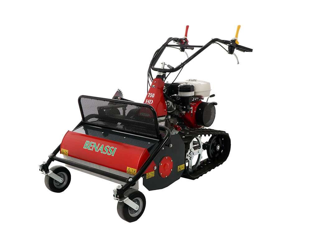 benassi t750 shd tondeuse débroussailleuse professionnelle à couteaux sur chenilles honda gx270 benassi t750 shd tondeuse débroussailleuse professionnelle à couteaux sur chenilles honda gx270