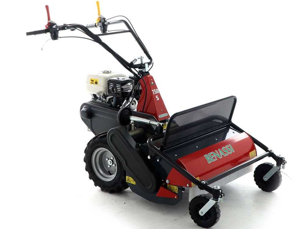 benassi t750s tondeuse débroussailleuse professionnelle à couteaux honda gx270