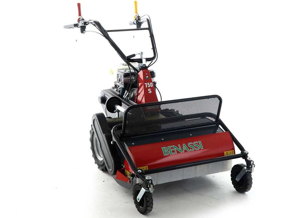 benassi t750s tondeuse débroussailleuse professionnelle à couteaux honda gx270