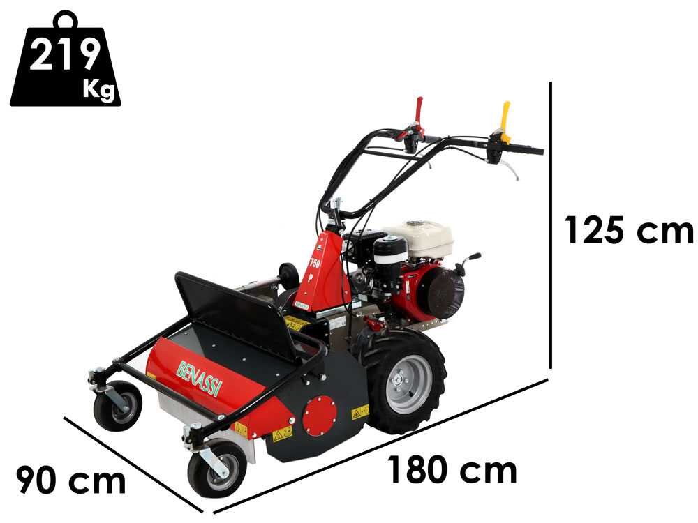 benassi t750sp tondeuse débroussailleuse professionnelle à couteaux honda gx270 - Machines territoires benassi t750sp tondeuse débroussailleuse professionnelle à couteaux honda gx270