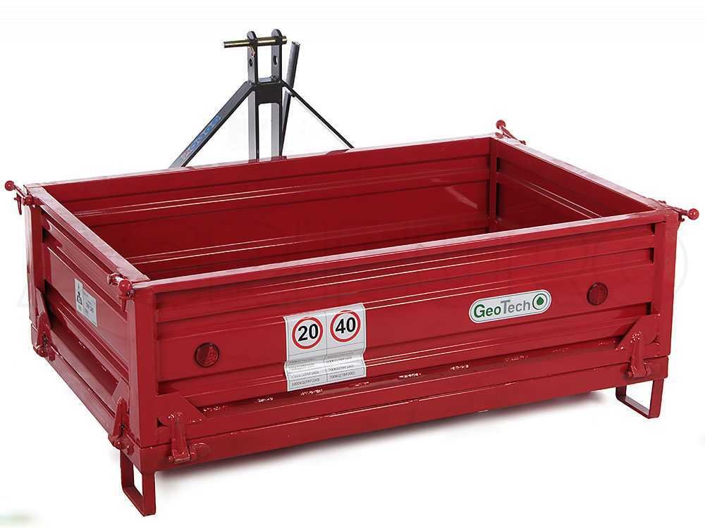 benne 3 points pour tracteur geotech trp 140 basculante 3 ridelles amovibles benne 3 points pour tracteur geotech trp 140 basculante 3 ridelles amovibles