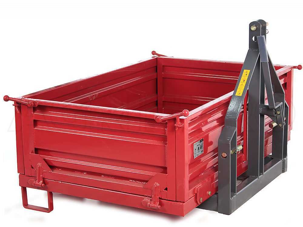 benne 3 points pour tracteur geotech trp 140 basculante 3 ridelles amovibles - Machines territoires benne 3 points pour tracteur geotech trp 140 basculante 3 ridelles amovibles