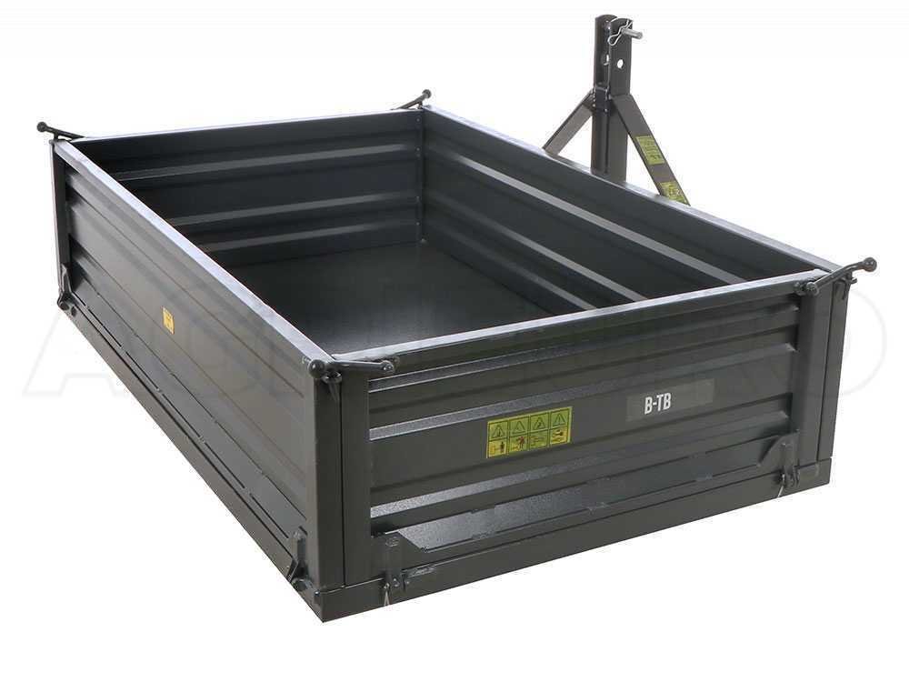 benne pour tracteur blackstone b tb 180 basculante 3 ridelles ouvrables - Machines territoires benne pour tracteur blackstone b tb 180 basculante 3 ridelles ouvrables