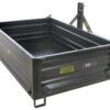 benne pour tracteur blackstone b tb 200 basculante 3 ridelles ouvrables