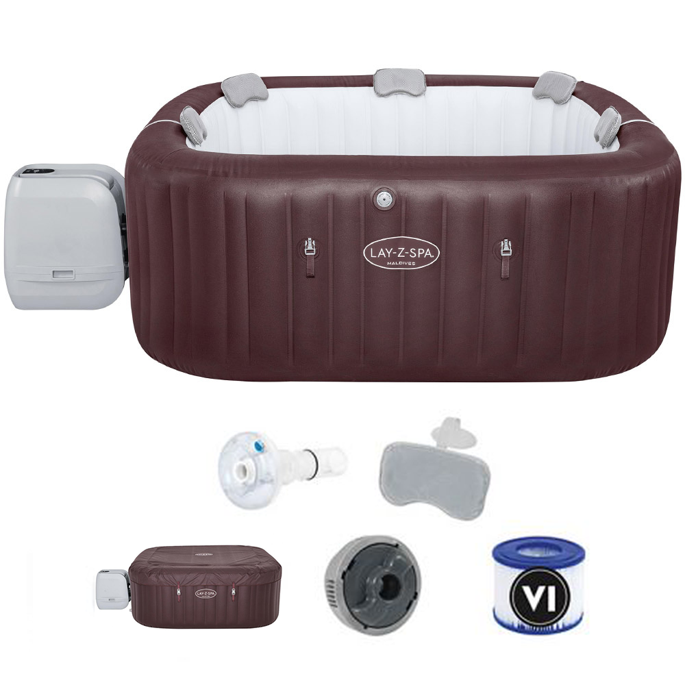 bestway lay z spa maldives hydrojet pro 6001u 201x201x80 cm spa gonflable bestway lay z spa maldives hydrojet pro 6001u 201x201x80 cm spa gonflable