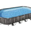 bestway power steel 561es 732x366x122 cm piscine ovale