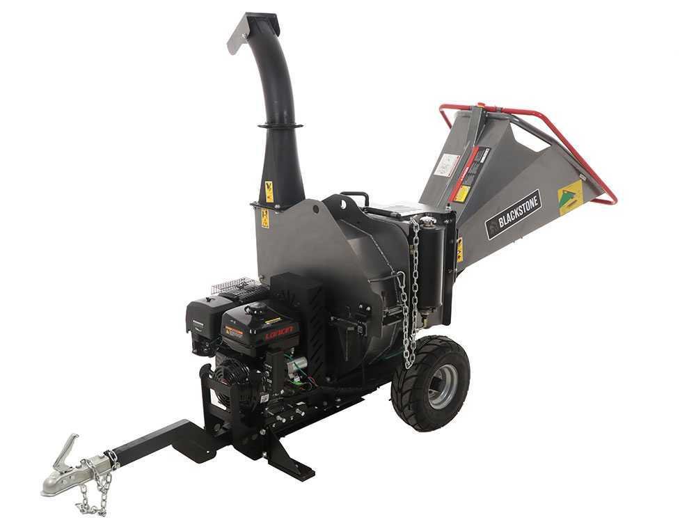 blackstone bsfc 1600 le broyeur de branches thermique tractable moteur à essence loncin