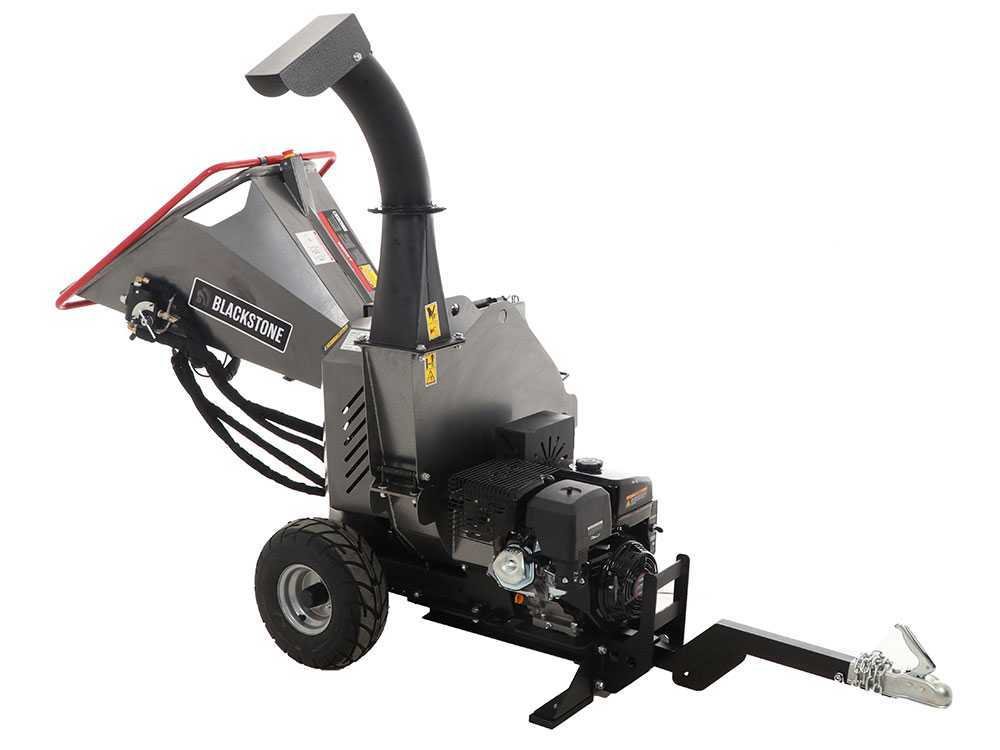 blackstone bsfc 1600 le broyeur de branches thermique tractable moteur à essence loncin