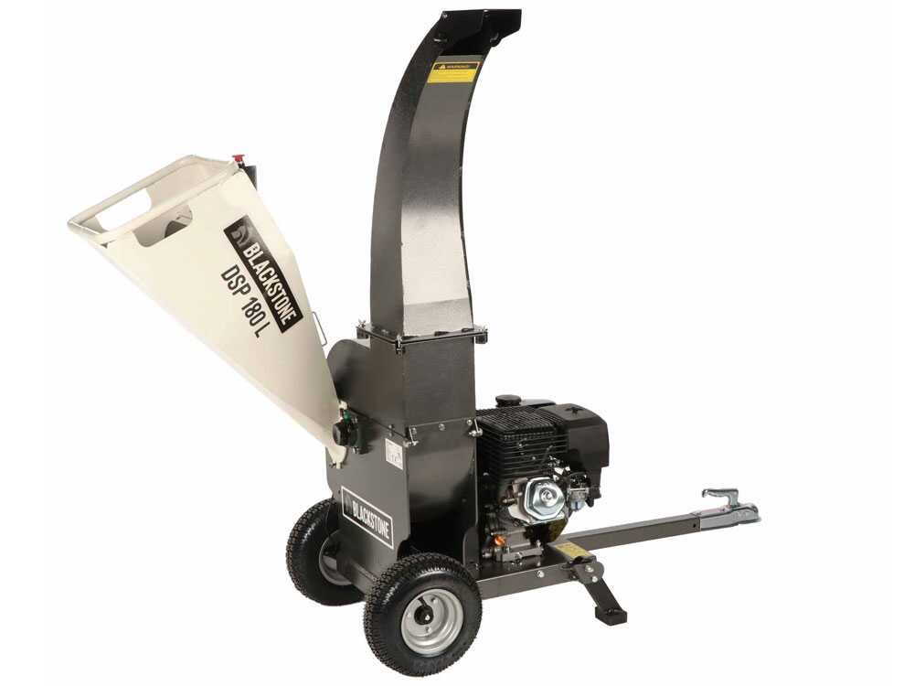 blackstone dsp 180 l broyeur à essence avec moteur à essence loncin de 420 cm3