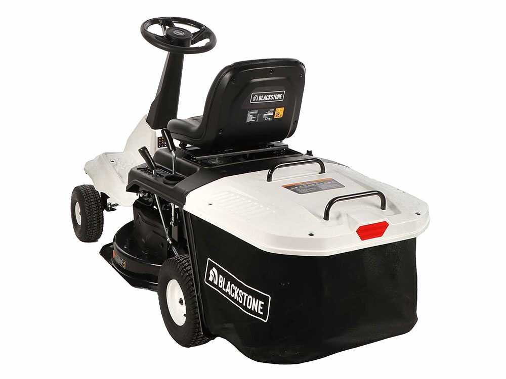 blackstone raven 61 750 csm tracteur tondeuse mini rider moteur de 224 cm3 démarrage électrique