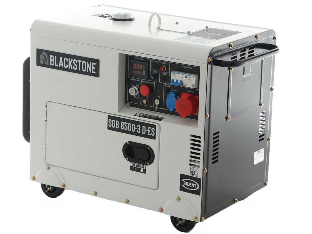 blackstone sgb 8500 3 d es groupe électrogène diesel triphasé 6.3 kw tableau ats inclus - Machines territoires blackstone sgb 8500 3 d es groupe électrogène diesel triphasé 6.3 kw tableau ats inclus
