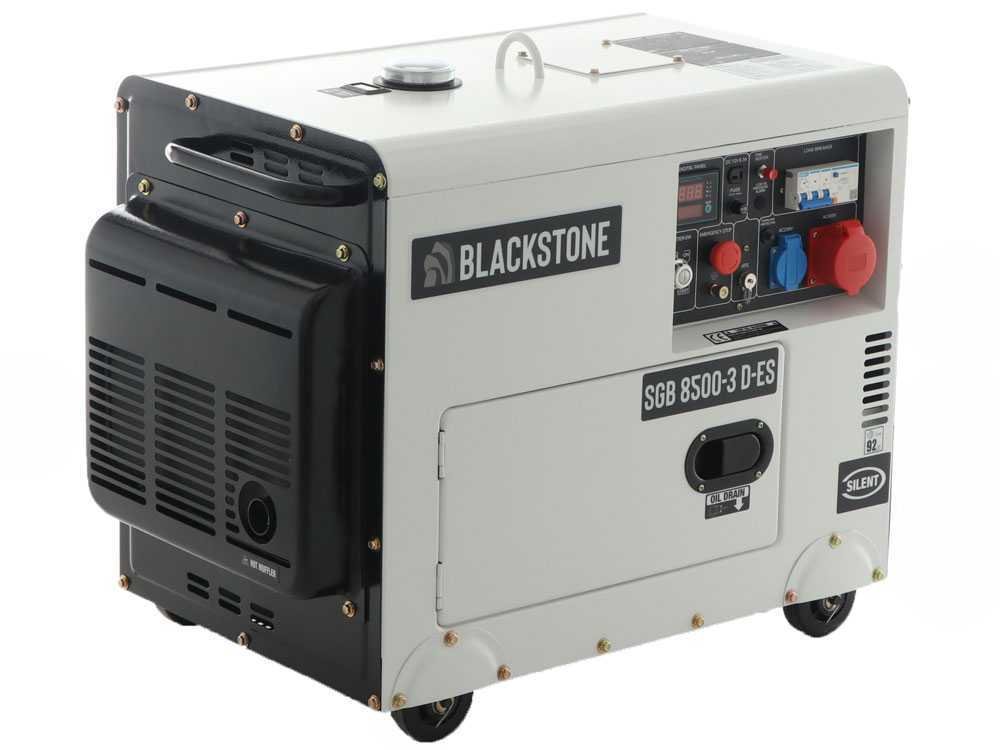 blackstone sgb 8500 3 d es groupe électrogène diesel triphasé puissance nominale 6.3 kw