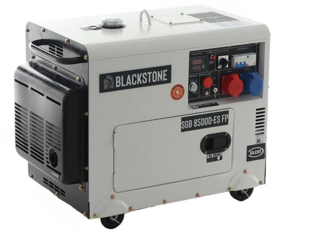 blackstone sgb 8500 d es fp groupe électrogène diesel fullpower 6.3 kw cadran ats monophasé inclus