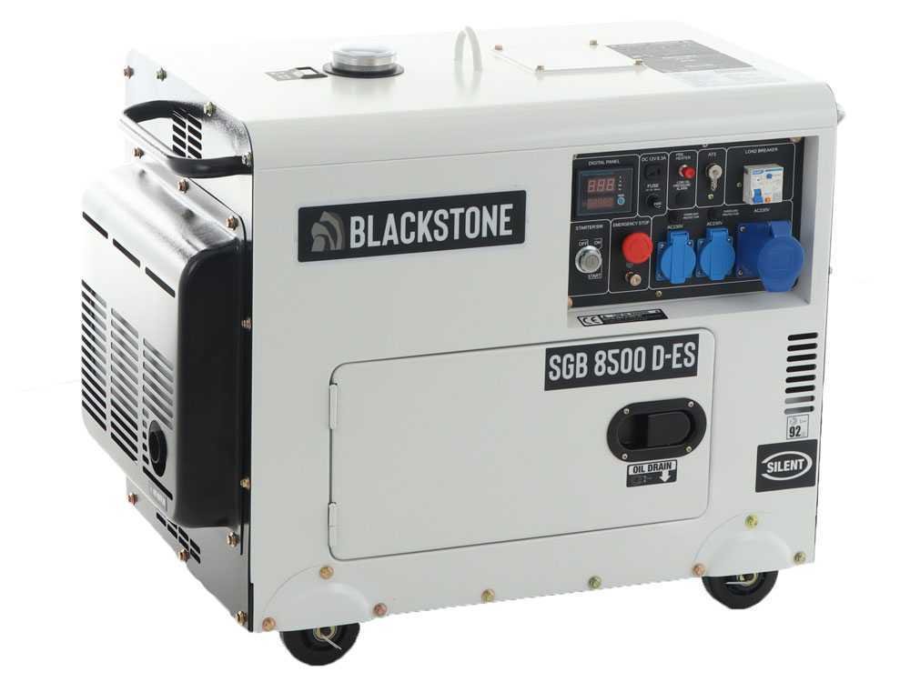 blackstone sgb 8500 d es groupe électrogène diesel monophasé puissance nominale 6.3 kw - Machines territoires blackstone sgb 8500 d es groupe électrogène diesel monophasé puissance nominale 6.3 kw