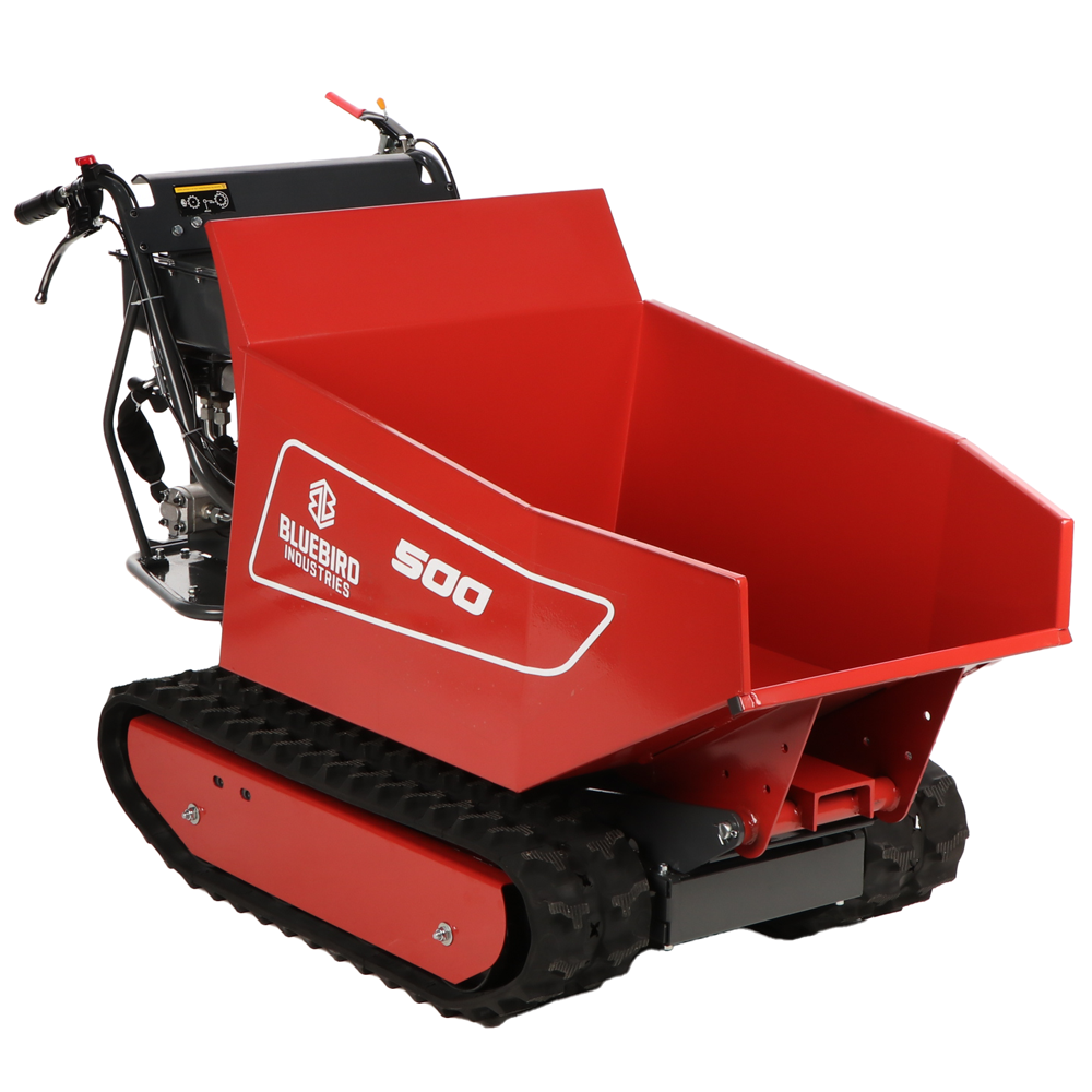 blue bird carrier 500 dh brouette à moteur à chenilles benne dumper capacité 500 kg blue bird carrier 500 dh brouette à moteur à chenilles benne dumper capacité 500 kg
