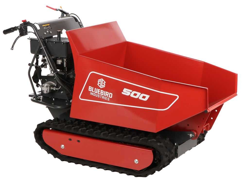 blue bird carrier 500 dh brouette à moteur à chenilles benne dumper capacité 500 kg - Machines territoires blue bird carrier 500 dh brouette à moteur à chenilles benne dumper capacité 500 kg