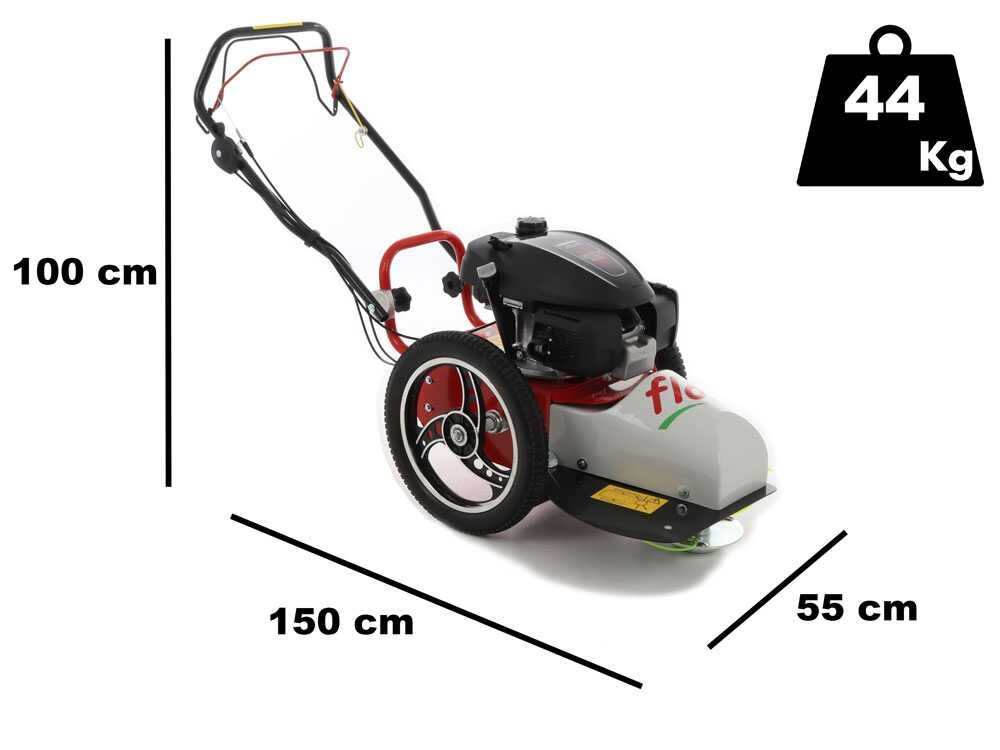 blue bird flo pro speed 6ho tondeuse débroussailleuse thermique lame et fil honda gcv200