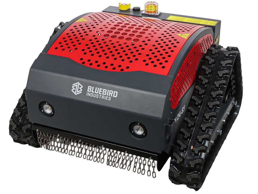 blue bird fm 24 65 robot tondeuse hybride radiocommandé - Machines territoires blue bird fm 24 65 robot tondeuse hybride radiocommandé