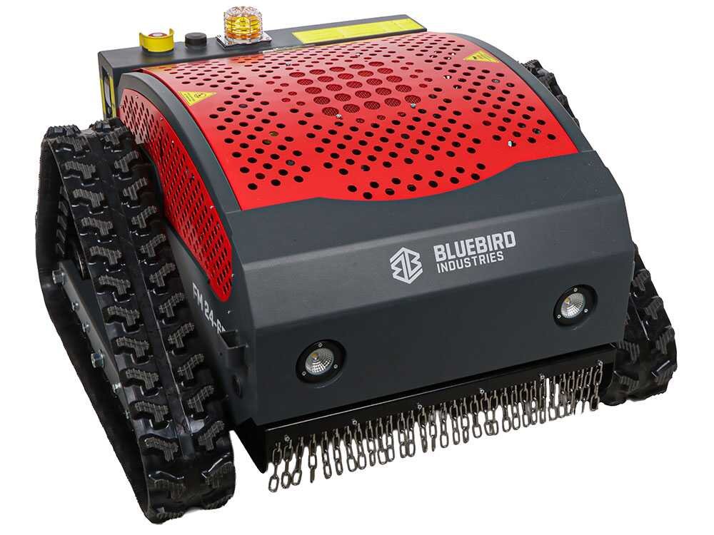 blue bird fm 24 65 robot tondeuse hybride radiocommandé - Machines territoires blue bird fm 24 65 robot tondeuse hybride radiocommandé