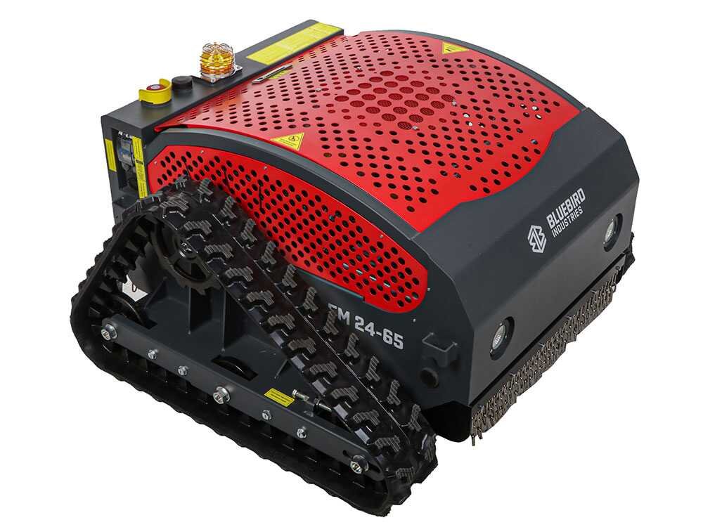blue bird fm 24 65 robot tondeuse hybride radiocommandé - Machines territoires blue bird fm 24 65 robot tondeuse hybride radiocommandé