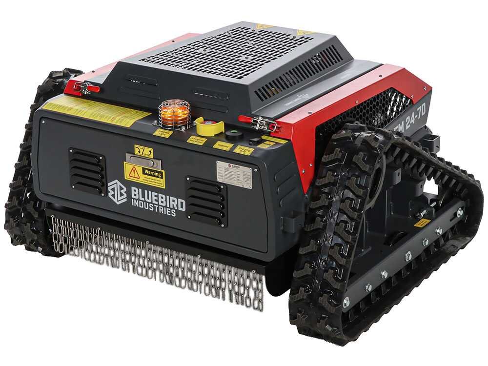 blue bird fm 24 70 robot tondeuse hybride radiocommandé
