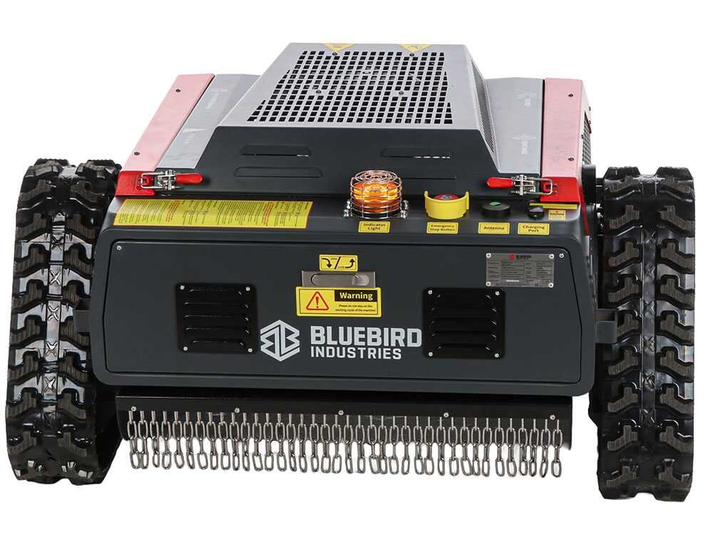 blue bird fm 24 70 robot tondeuse hybride radiocommandé