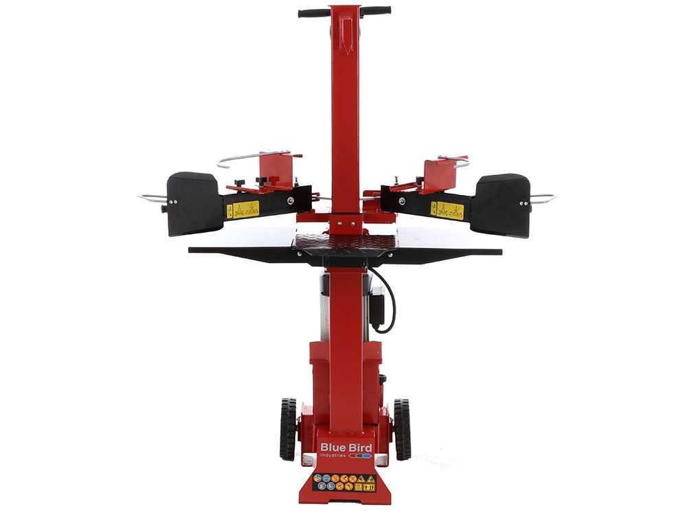 blue bird log splitter lse 7000 fendeuse à bois électrique verticale 230v