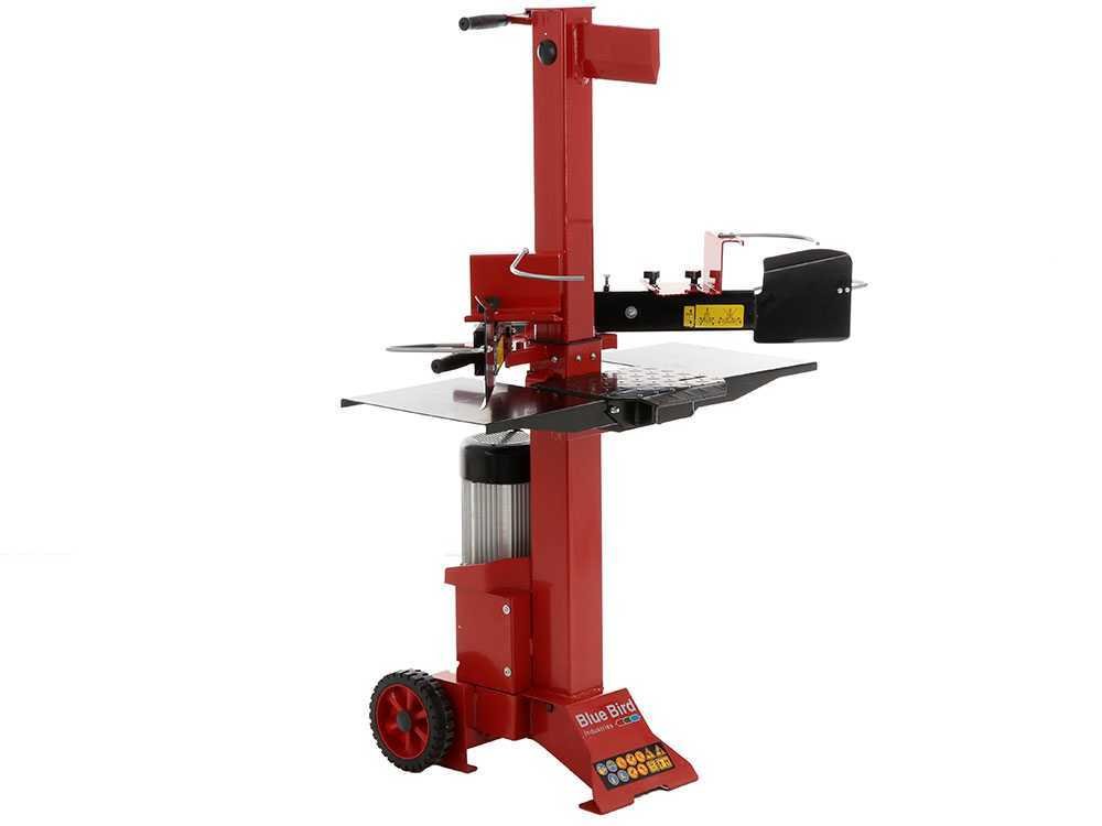 blue bird log splitter lse 7000 fendeuse à bois électrique verticale 230v