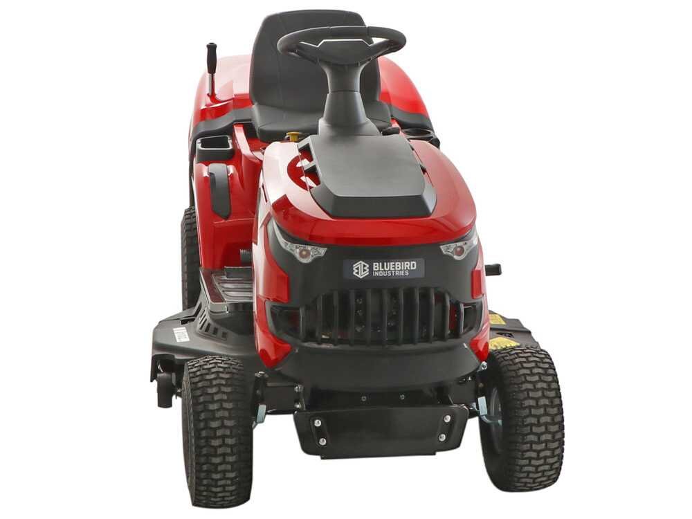 blue bird lt c102h twin tracteur tondeuse avec boîte hydrostatique bac de ramassage 245 l