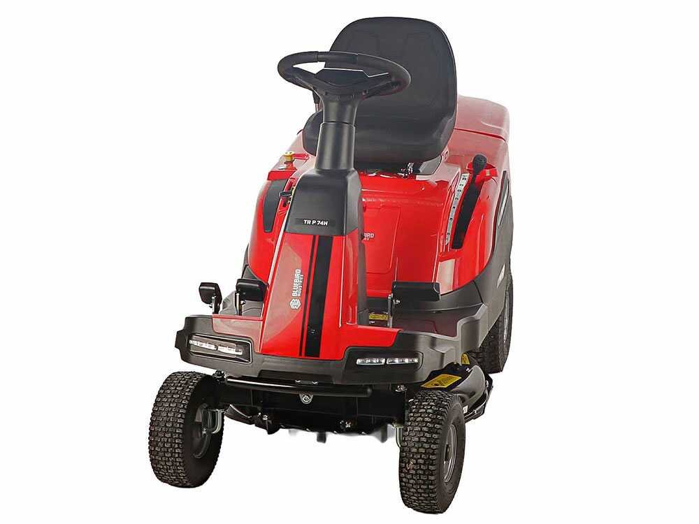 bluebird tr p 74h tracteur tondeuse mini rider moteur 352 cm3 démarrage électrique