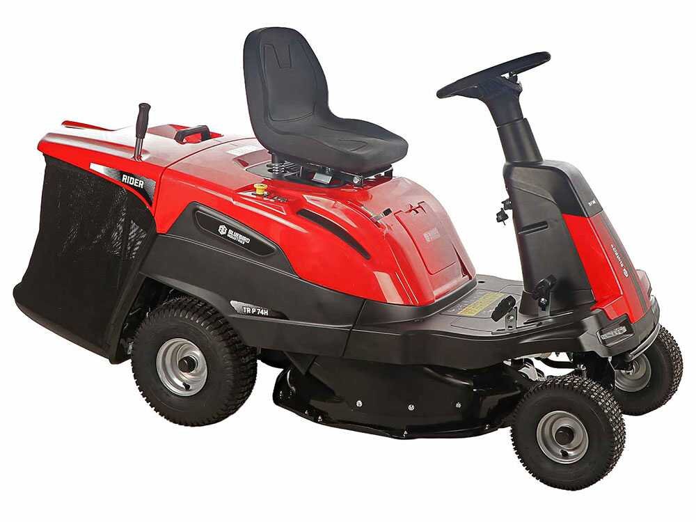 bluebird tr p 74h tracteur tondeuse mini rider moteur 352 cm3 démarrage électrique